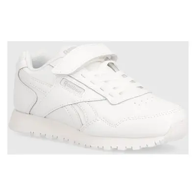 Dětské kožené sneakers boty Reebok Classic Royal Glide bílá barva, 100074611