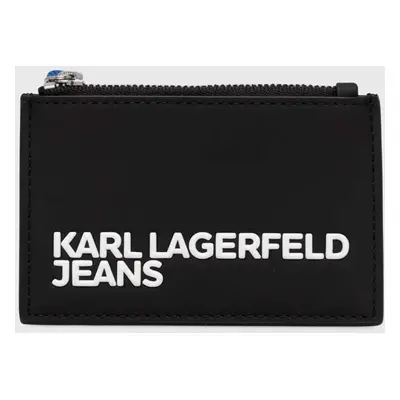 Peněženka Karl Lagerfeld Jeans černá barva, 245D3201