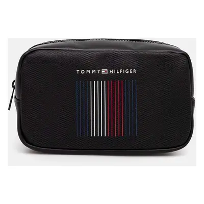 Kosmetická taška Tommy Hilfiger černá barva, AM0AM12642