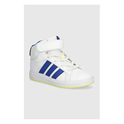 Dětské sneakers boty adidas GRAND COURT MID bílá barva, IE3861