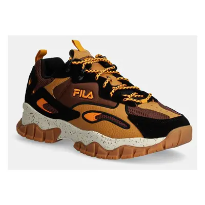 Sneakers boty Fila Ray Tracer hnědá barva, FFM0058