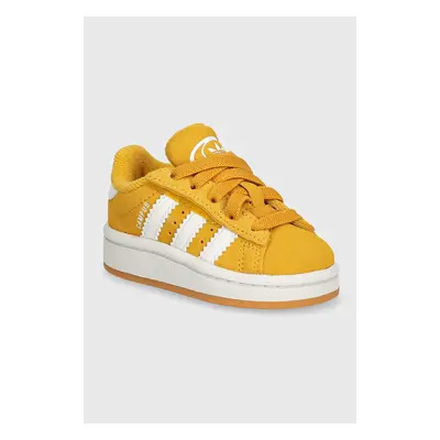 Dětské sneakers boty adidas Originals CAMPUS 00s CF EL žlutá barva, JH6325