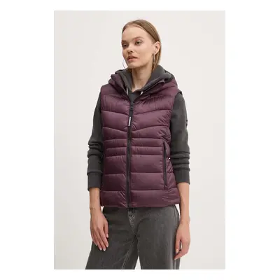 Vesta Superdry fialová barva, W5011715A-C4J