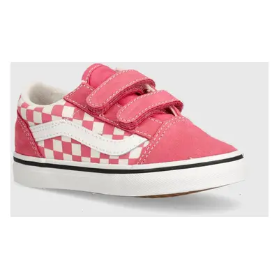 Dětské tenisky Vans Old Skool růžová barva, VN0009RCCHL1