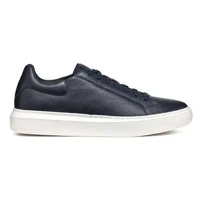 Kožené sneakers boty Geox U DEIVEN tmavomodrá barva, U455WD 00047 C4064