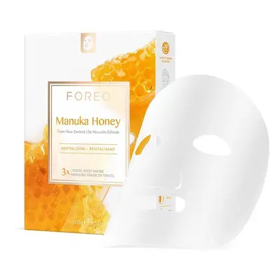 Revitalizační látková maska pro stárnoucí pleť FOREO Farm To Face Sheet Mask 3-pack