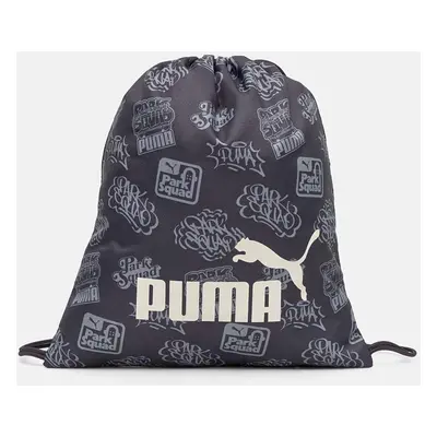 Batoh Puma Phase Small Gym Sack šedá barva, vzorovaný, 901900