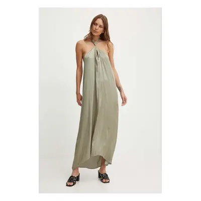 Šaty Pepe Jeans LILIANA zelená barva, midi, PL953578