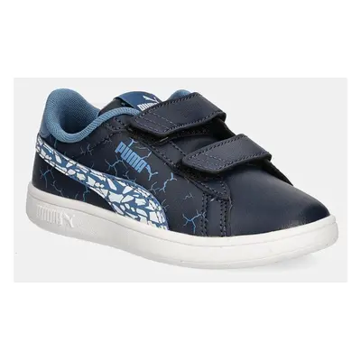 Dětské sneakers boty Puma Smash 3.0 L Icy Monster tmavomodrá barva, 397989