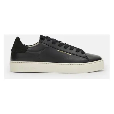 Kožené sneakers boty AllSaints Shana Sneaker černá barva, W105FB