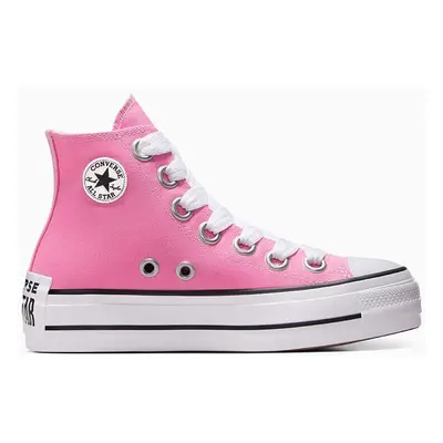 Kecky Converse Chuck Taylor All Star Lift dámské, růžová barva, A10423C