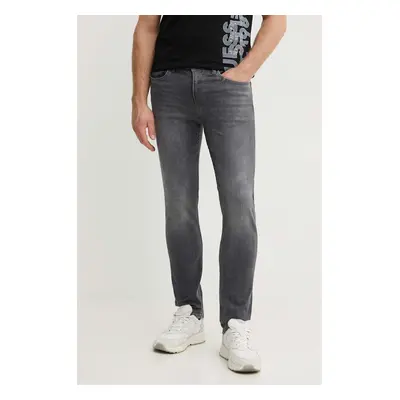 Džíny Pepe Jeans SLIM JEANS pánské, šedá barva, PM207388UH9