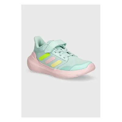 Dětské sneakers boty adidas Tensaur Run 3.0 EL C zelená barva, IH7778