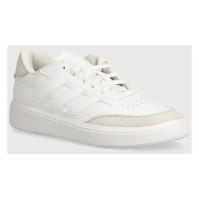 Dětské sneakers boty adidas COURTBLOCK bílá barva, ID6501