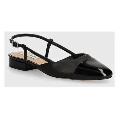 Baleríny Steve Madden Belinda černá barva, s odkrytou patou, SM11002823