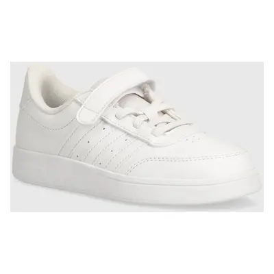 Dětské sneakers boty adidas BREAKNET 2.0 EL C bílá barva, IE8700