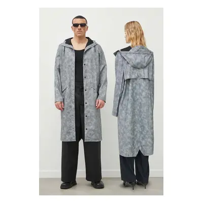 Bunda Rains 18360 Jackets šedá barva, přechodná