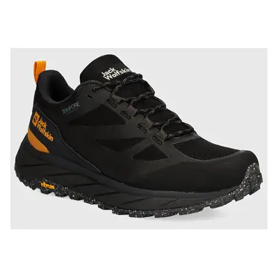 Boty Jack Wolfskin Terraventure Texapore Low pánské, zelená barva, 4051621