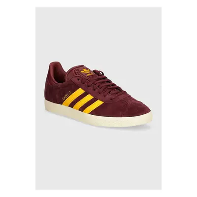 Sneakers boty adidas Originals Gazelle MLS vínová barva, IH2629