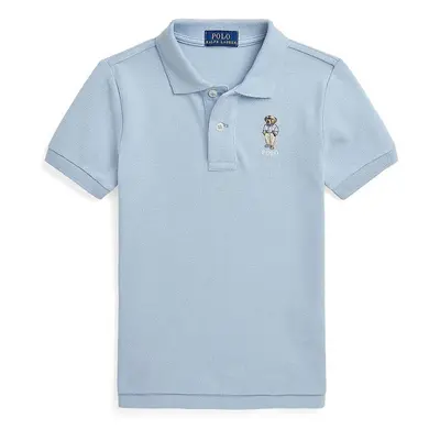 Dětská bavlněná polokošile Polo Ralph Lauren 322853788016