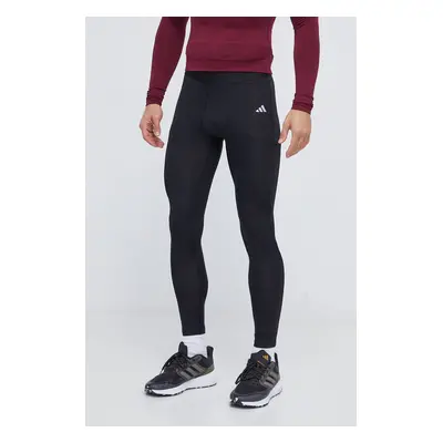 Tréninkové legíny adidas Performance Techfit černá barva, hladké, HP0585