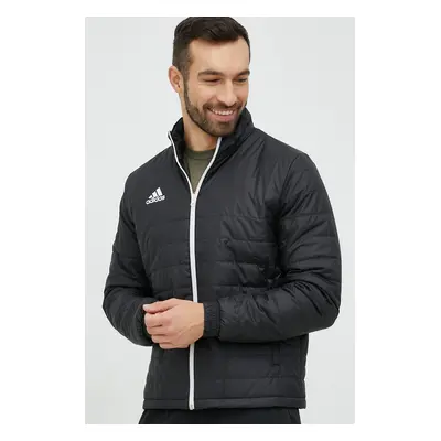 Bunda adidas Performance Entrada 22 pánská, černá barva, přechodná, IB6070