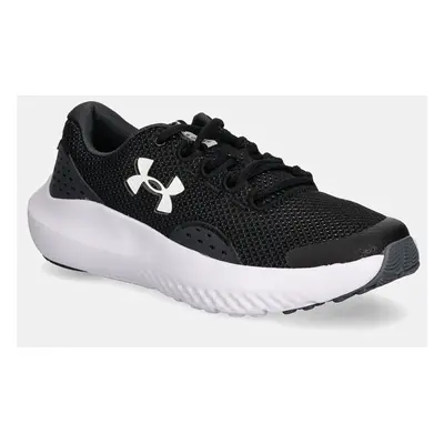 Dětské sneakers boty Under Armour BGS Surge 4 černá barva, 3027103