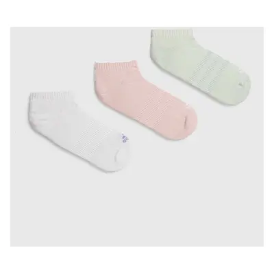 Ponožky adidas 3-pack bílá barva, IZ0164