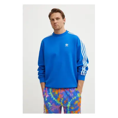 Mikina adidas Originals Oversize Crew pánská, vzorovaná, IZ2479