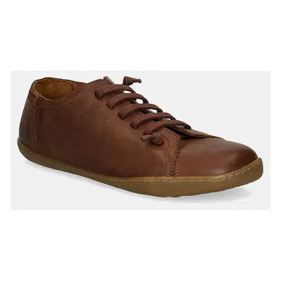 Kožené sneakers boty Camper Peu Cami hnědá barva, 17665-269