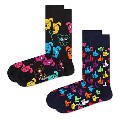 Ponožky Happy Socks 2-pack dámské