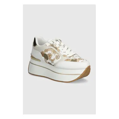 Sneakers boty Guess CAMRIO7 bílá barva, FLTCAM ELE12