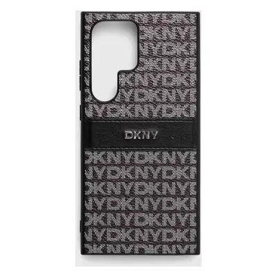 Obal na telefon Dkny S24 Ultra S928 černá barva, DKHCS24LPRTHSLK