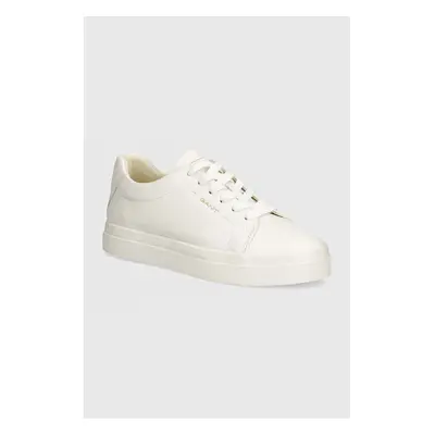 Kožené sneakers boty Gant Avona bílá barva, 29531677 G29