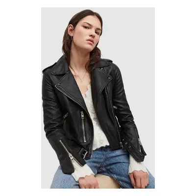 AllSaints - Kožená bunda Balfern Biker