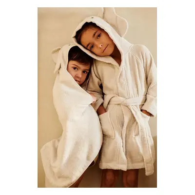 Dětský bavlněný ručník Liewood Albert Elephant Hooded towel LW19623