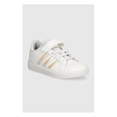 Dětské sneakers boty adidas GRAND COURT 2.0 EL C bílá barva, IE3851