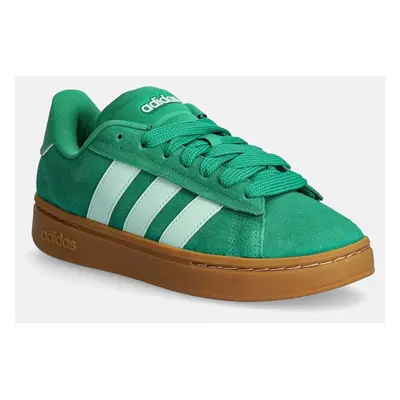 Sneakers boty adidas Grand Court Alpha zelená barva, JH7232