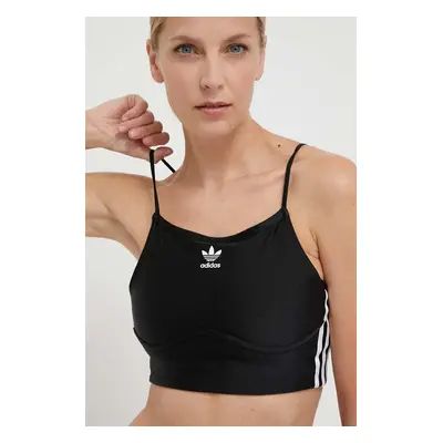 Top adidas Originals dámský, černá barva, IU2415