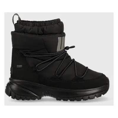 Sněhule UGG W Yose Puffer Mid černá barva, 1131978.BLK