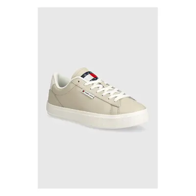 Sneakers boty Tommy Jeans TJW CUPSOLE SNEAKER ESS bílá barva, EN0EN02508