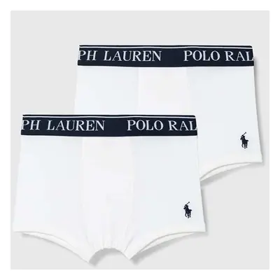 Dětské boxerky Polo Ralph Lauren 3-pack bílá barva