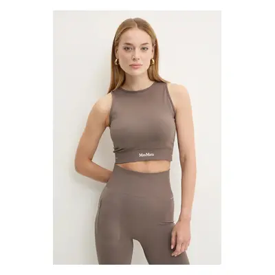 Top Max Mara Leisure dámský, hnědá barva, 2426366208600