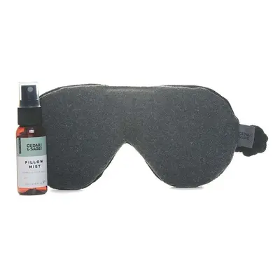 Sada pásky na oči a pokojového spreje Cedar & Sage Eye Mask and Sleep Spray Gift Lavender