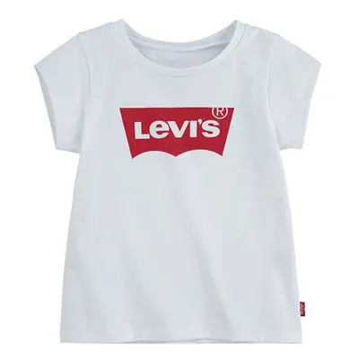 Dětské tričko Levi's bílá barva