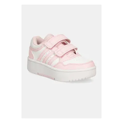 Dětské sneakers boty adidas Originals HOOPS 3.0 BOLD CF C růžová barva, IG6974