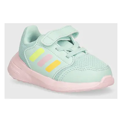 Dětské sneakers boty adidas Tensaur Run 3.0 EL zelená barva, IH7783