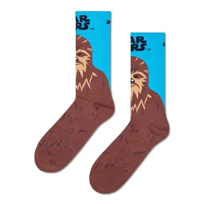 Ponožky Happy Socks x STAR WARS hnědá barva, P002888