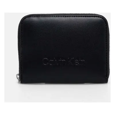 Peněženka Calvin Klein černá barva, K60K612437