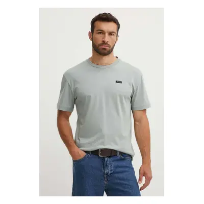 Bavlněné tričko Calvin Klein černá barva, K10K112749